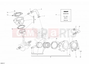 DUCATI 2011 Superbike 1198 CYLINDER - PISTON » ENGINE CASE