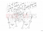 DUCATI Superbike 1198 SP VERTICAL CYLINDER HEAD » VALVE DRIVE