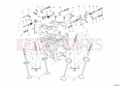 DUCATI 2011 Multistrada 1200 VERTICAL CYLINDER HEAD » VALVE DRIVE