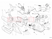 DUCATI 2011 Multistrada 1200 ABS EXHAUST SYSTEM » EXHAUST SYSTEM