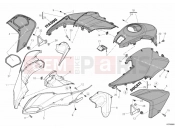 DUCATI 2011 Multistrada 1200 ABS 34A - FAIRING » PLASTICS