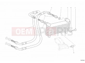 DUCATI 2011 Hypermotard 796 OIL COOLER » LUBRICATION SYSTEM