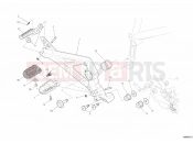 DUCATI 2011 Hypermotard 796 FOOTRESTS, RIGHT » UNCLASSIFIED