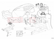 DUCATI 2011 Monster 796 ABS FUEL TANK » TANK/SEAT