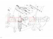 DUCATI 2011 Superbike 848 EVO REAR SHOCK ABSORBER » SWING ARM