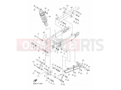 YAMAHA XVS 1300 A Midnight Star XVS1300A 12C7 2013 REAR ARM & SUSPENSION