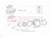 DUCATI 2010 Monster 1100 ABS CYLINDER - PISTON » ENGINE CASE