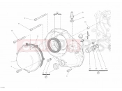 DUCATI 2010 Monster 1100 ABS CLUTCH COVER » CLUTCH
