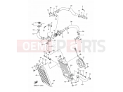 YAMAHA XVS 1300 A Midnight Star XVS1300A 12C6 2012 RADIATOR & HOSE