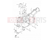 YAMAHA XVS 1300 A Midnight Star XVS1300A 12C6 2012 FRAME