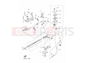 YAMAHA XVS 1300 A Midnight Star XVS1300A 12C6 2012 REAR MASTER CYLINDER