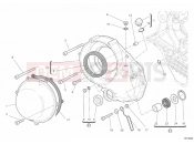 DUCATI 2010 Superbike 1198 R CLUTCH COVER, OUTER » CLUTCH