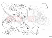 DUCATI 2010 Monster 696 EXHAUST SYSTEM » EXHAUST SYSTEM