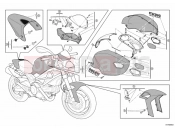 DUCATI 2010 Monster 696 ABS MONSTER ART FAIRING » PLASTICS