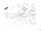 DUCATI 2010 Hypermotard 796 SEAT » TANK/SEAT