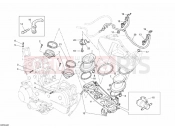 DUCATI 2010 Superbike 848 THROTTLE BODY » INTAKE, CARBURETTOR