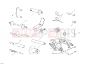 DUCATI 2010 Superbike 848 Hayden WORKSHOP SERVICE TOOLS, FRAME » FRAME
