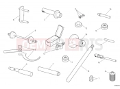 DUCATI 2009 Superbike 1098 R WORKSHOP SERVICE TOOLS, FRAME » FRAME
