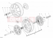 DUCATI 2009 Superbike 1098 R WHEELS » FRONT WHEEL