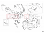 DUCATI 2009 Superbike 1098 R HEADLIGHT » LIGHTING SYSTEM
