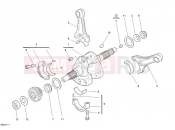 DUCATI 2009 Superbike 1098 R Bayliss CRANKSHAFT » ENGINE CASE