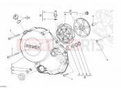 DUCATI 2009 Monster 696 CLUTCH COVER » CLUTCH