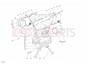 DUCATI 2009 Sportclassic GT1000 VERTICAL CYLINDER HEAD » VALVE DRIVE