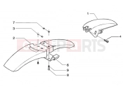 PIAGGIO Front mudguard-rear mudguard