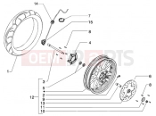 PIAGGIO Front wheel