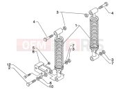PIAGGIO Rear shock absorbers