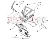 PIAGGIO Shield-wheel compartment