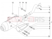 PIAGGIO Beverly 125 Silencer