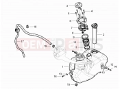PIAGGIO Beverly 125 RST 4T 4V ie Fuel tank