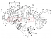 PIAGGIO Beverly 125 Tourer Crankcase cover - Crankcase cooling