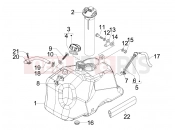 PIAGGIO Beverly 125 Tourer Fuel tank