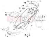 PIAGGIO Beverly 125 Tourer Helmet huosing - Undersaddle