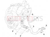PIAGGIO Beverly 125 Tourer Secondary air box