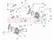 PIAGGIO Beverly 125 Tourer Brakes pipes - Calipers