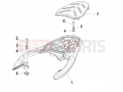 PIAGGIO Beverly 125 Tourer Rear luggage rack