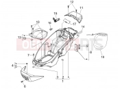 PIAGGIO Beverly 250 Helmet huosing - Undersaddle