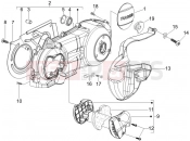 PIAGGIO Beverly 250 Cruiser Crankcase cover - Crankcase cooling