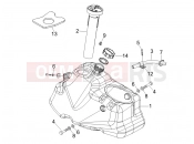 PIAGGIO Beverly 250 Benzin tank