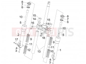 PIAGGIO Beverly 250 ie Fork's components (Kayaba)