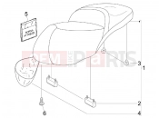 PIAGGIO Beverly 250 ie Saddle/seats