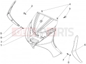 PIAGGIO Beverly 250 ie Front shield