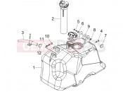 PIAGGIO Beverly 250 ie Benzin tank