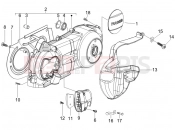 PIAGGIO BEVERLY 250 ie SPORT Crankcase cover - Crankcase cooling