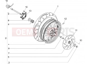 PIAGGIO BEVERLY 250 ie SPORT Front wheel