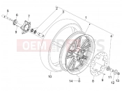 PIAGGIO Beverly 250 Tourer Front wheel