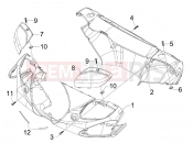 PIAGGIO Beverly 250 Tourer Handlebars coverages